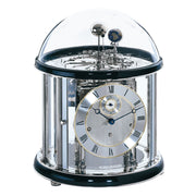 Hermle Tellurium Nickel Mantel Clock