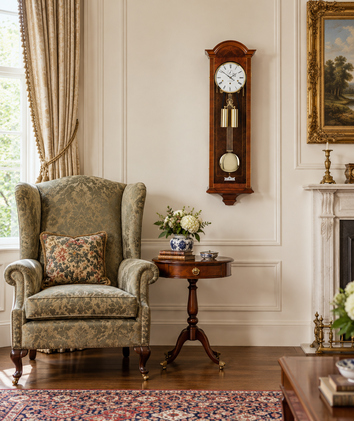 The Canterbury Regulator – Burr Walnut