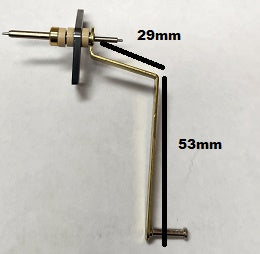 Verge Assembly for FHG mfg. Urgos 32L High Bridge - Will not work on orig. Urgos – part UV32FHGL