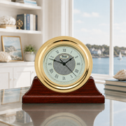 Weems & Plath Anniversary Quartz Ship's Bell Clock