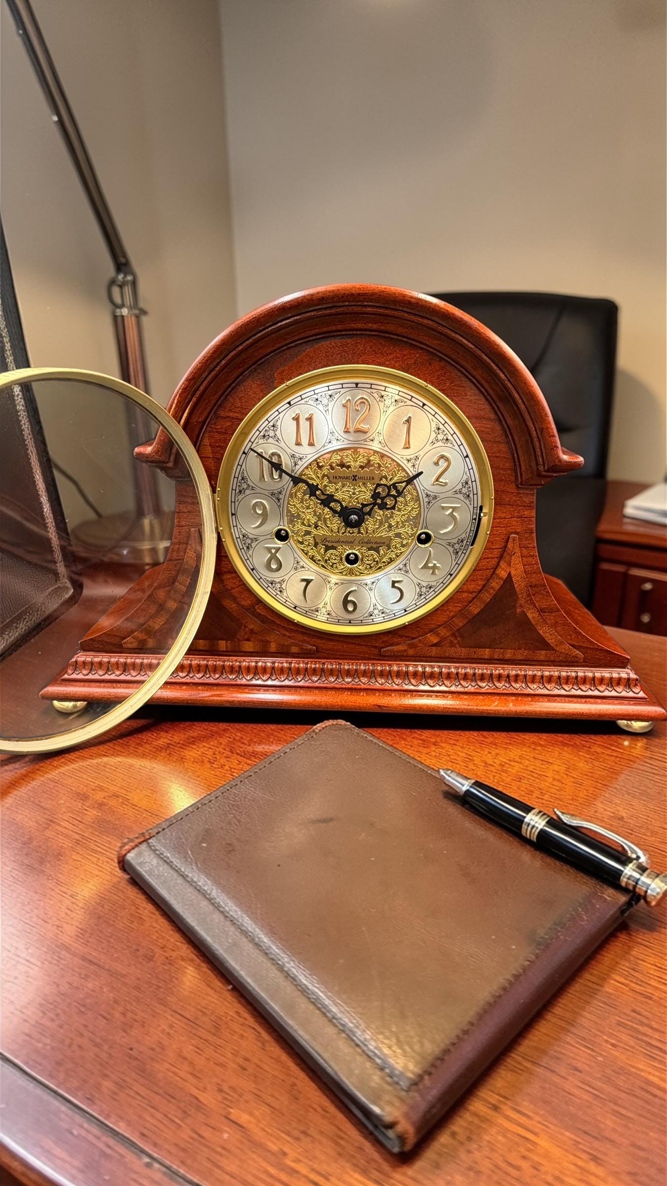 Howard Miller Webster Mantel Clock - Presidential Collection, Hermle Movement