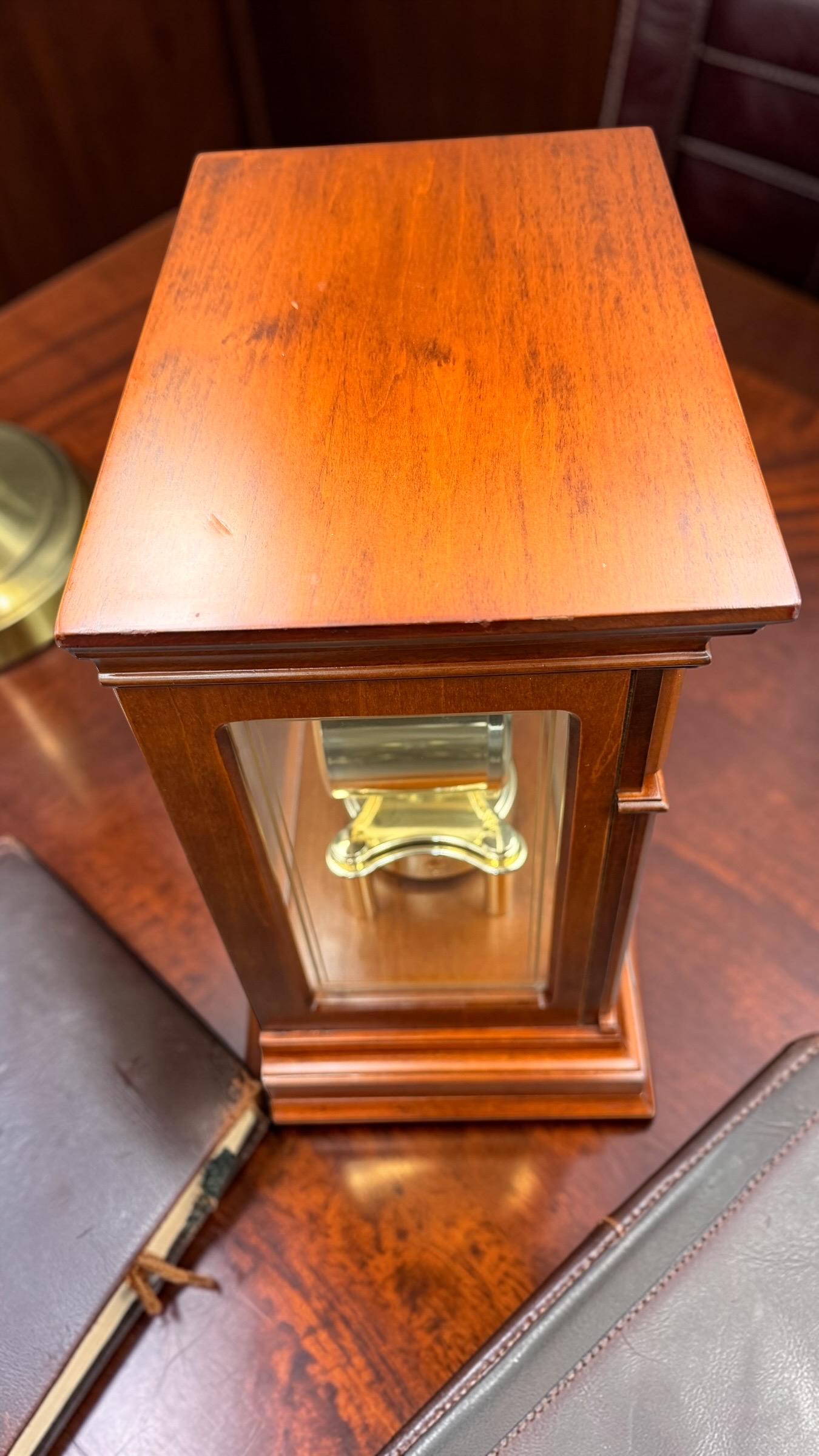 Howard Miller Statesboro Mantel Clock – Classic Westminster Chime, Wood Case