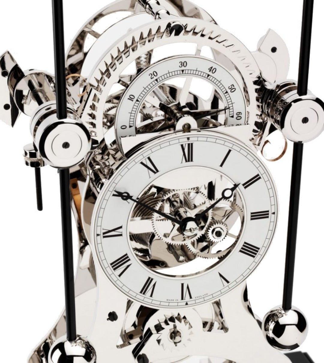 Comitti The Navigator – Rhodium & Burr Walnut – product view 4