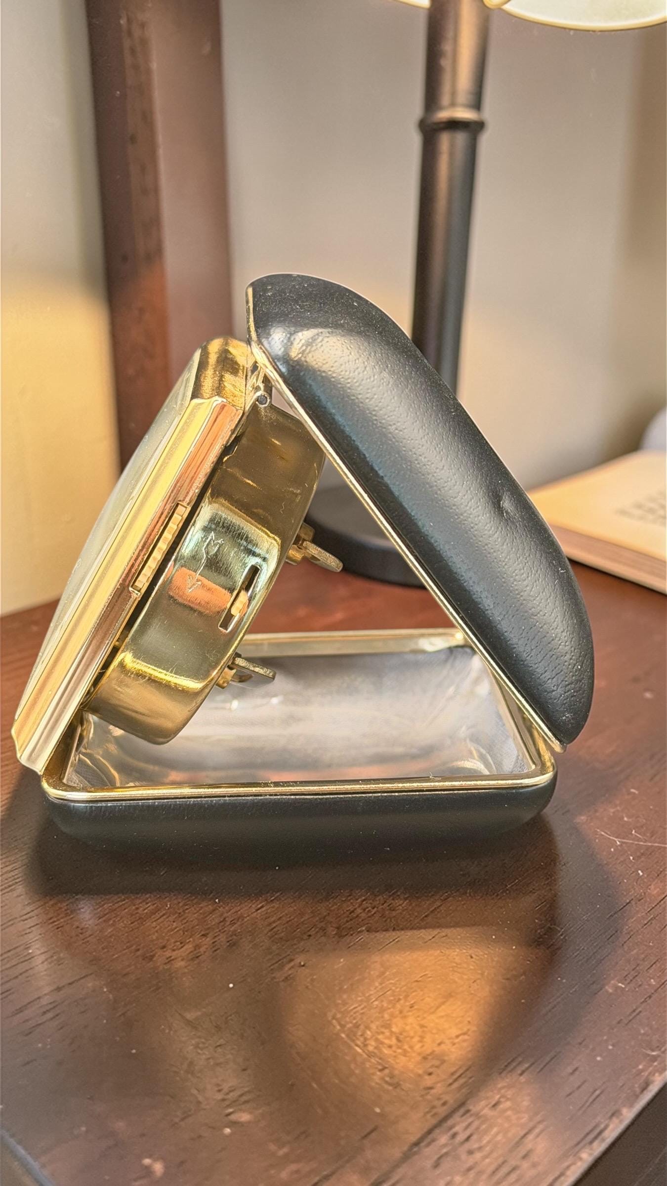 Mid Century  Linden Travel Alarm Clock – Vintage 1960s