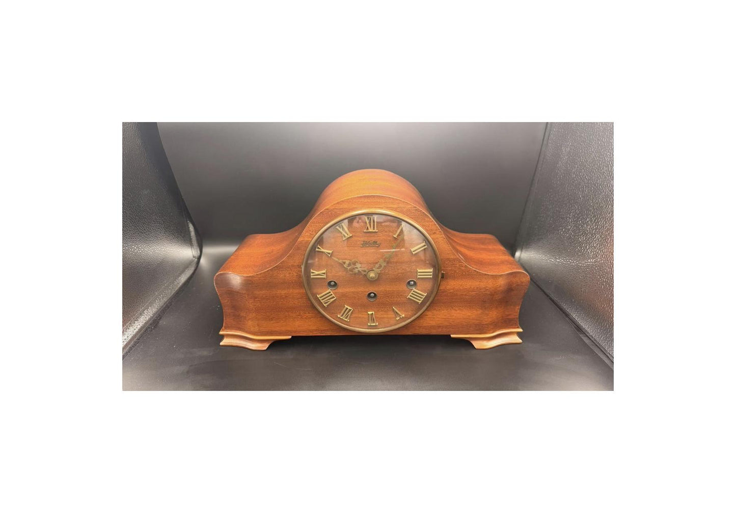 Vintage Welby Westminster Mantel Clock – German 3-Train Mechanical, Chimes Quarterly, Serviced