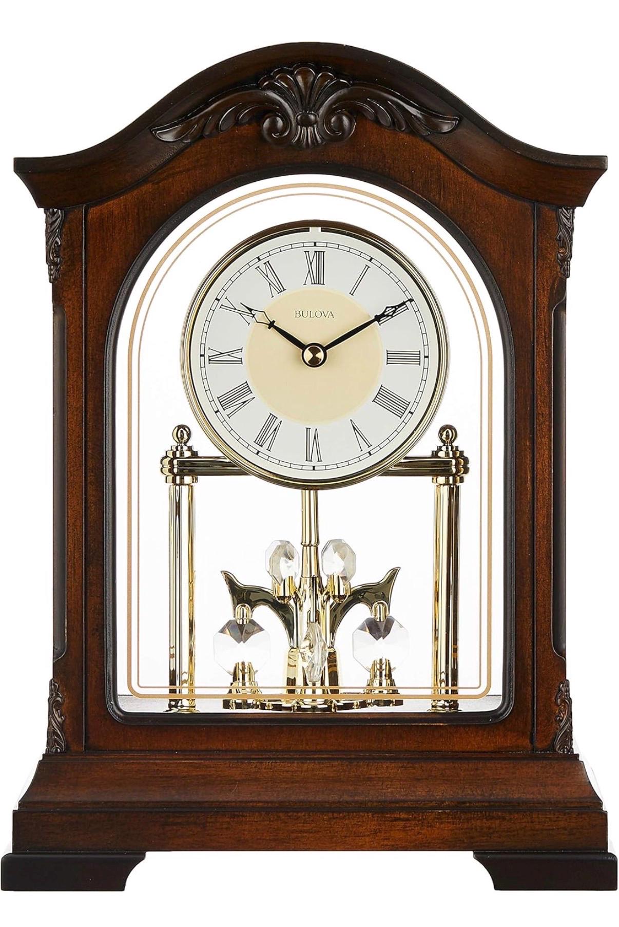 Bulova Durant B1845 Mantel Clock – Westminster Chime – Brand New in Box