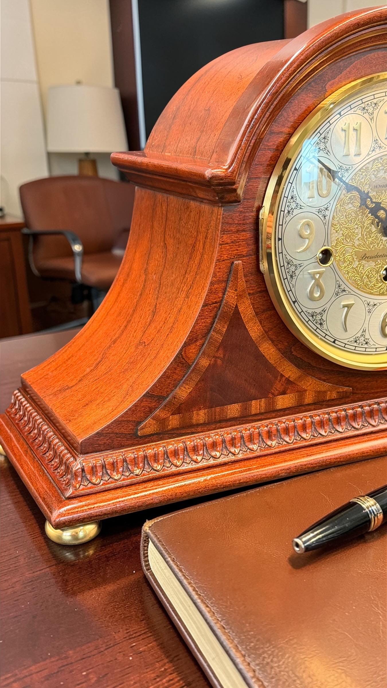 Howard Miller Webster Mantel Clock - Presidential Collection, Hermle Movement