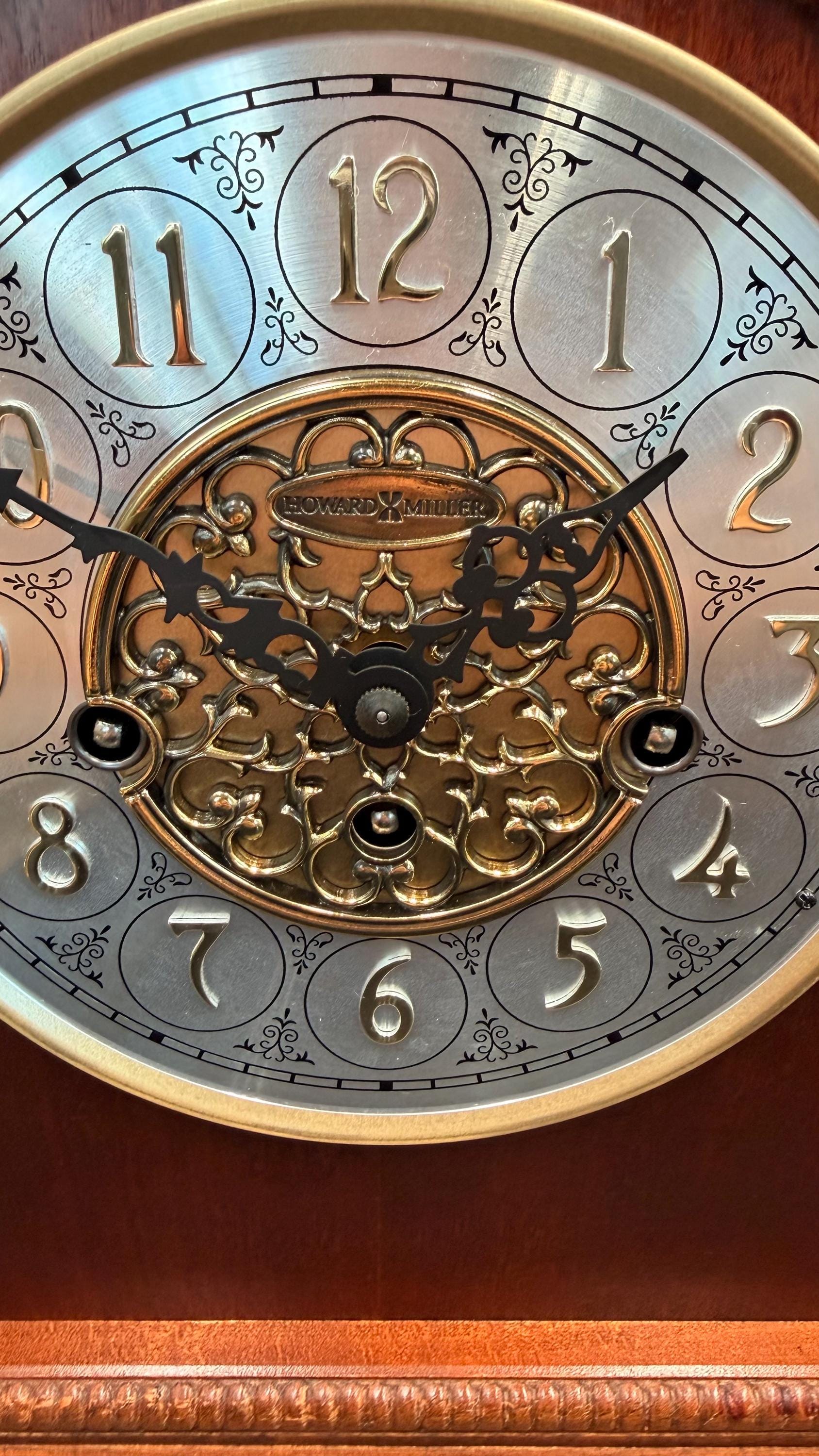 Howard Miller Patrick Mantel Clock Kieninger Westminster Chime Mechanical Working