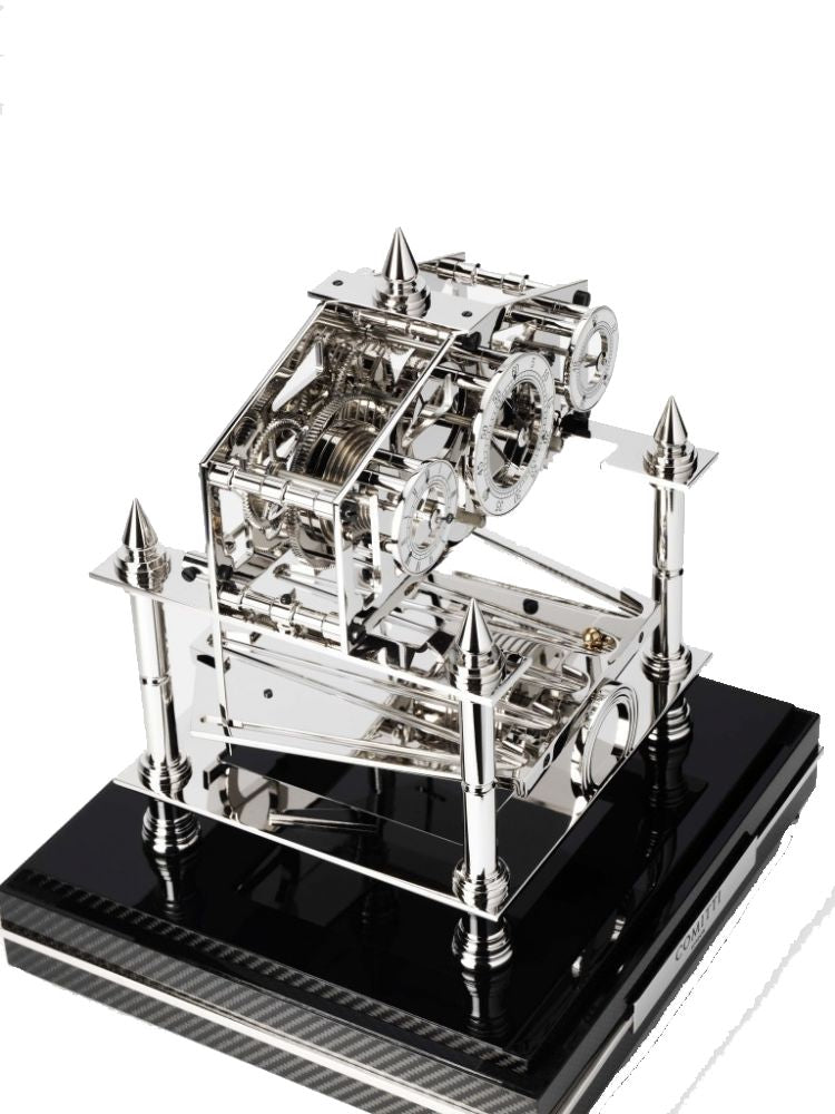 Comitti The Congreve – Rhodium & Carbon Fibre – product view 2