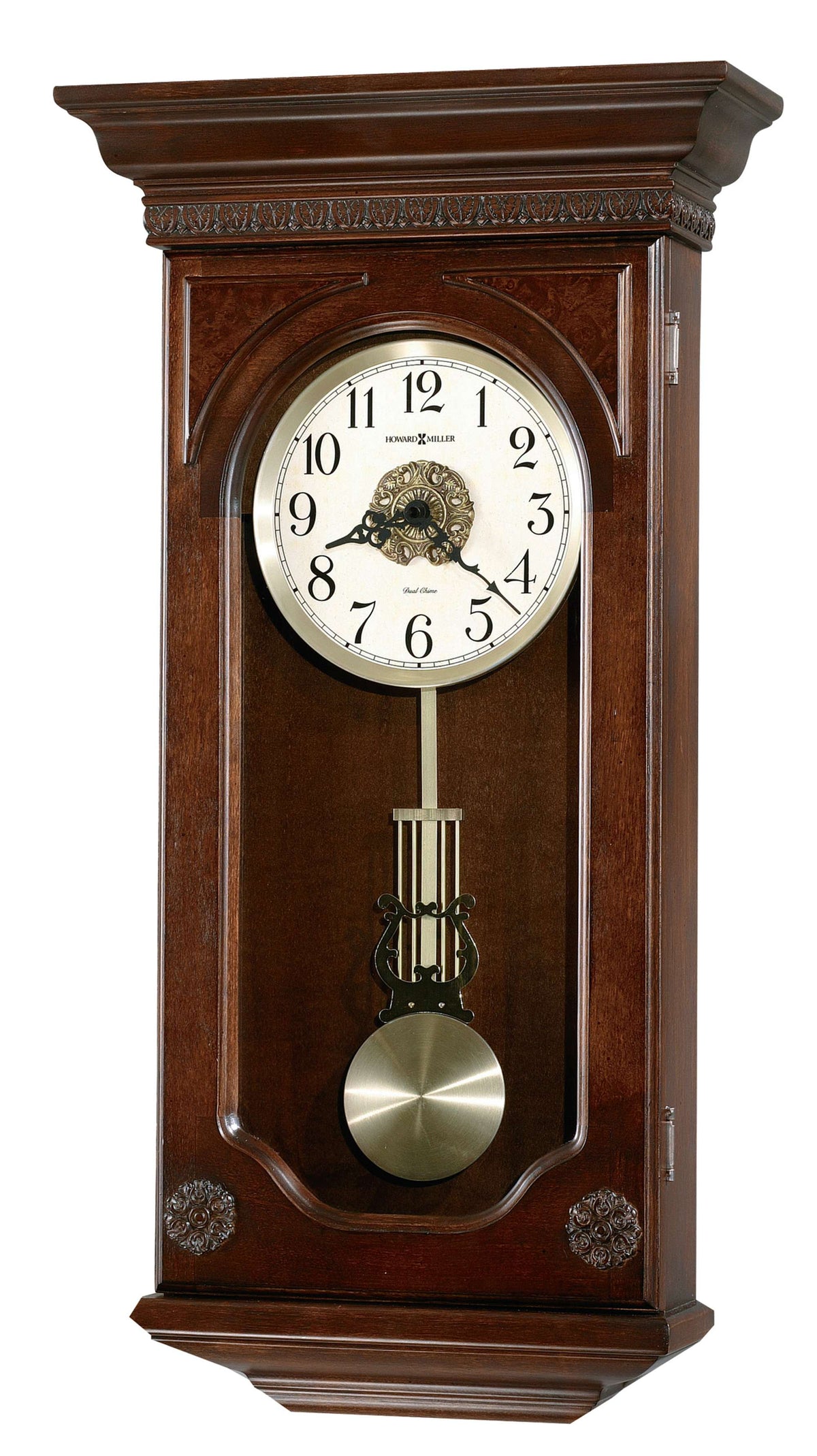 Howard Miller Jasmine Wall Clock 625384 - manufacturer view 2
