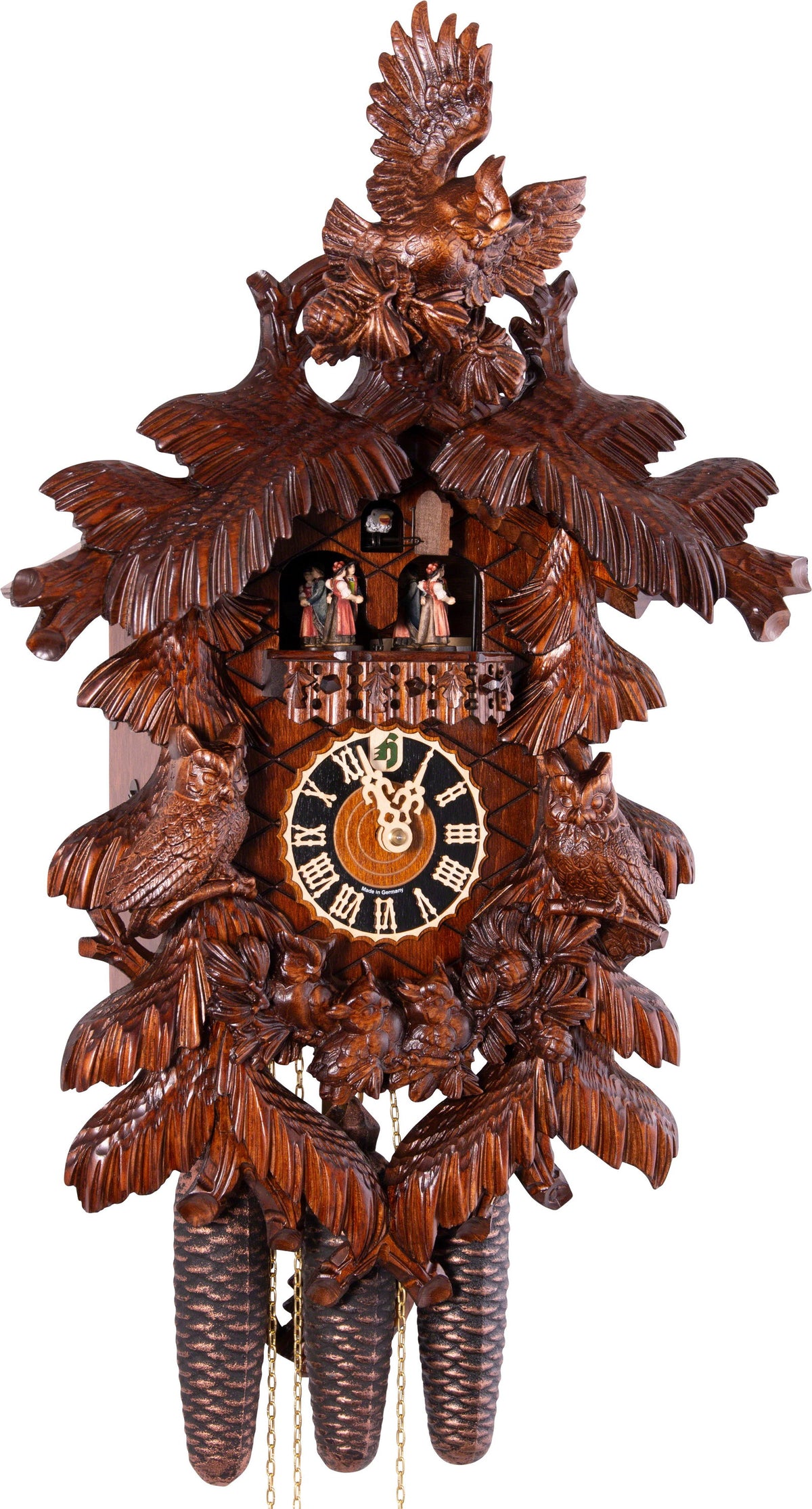 Hönes 86715-5Tnu — 8-Day Mechanical Musical Cuckoo Clock