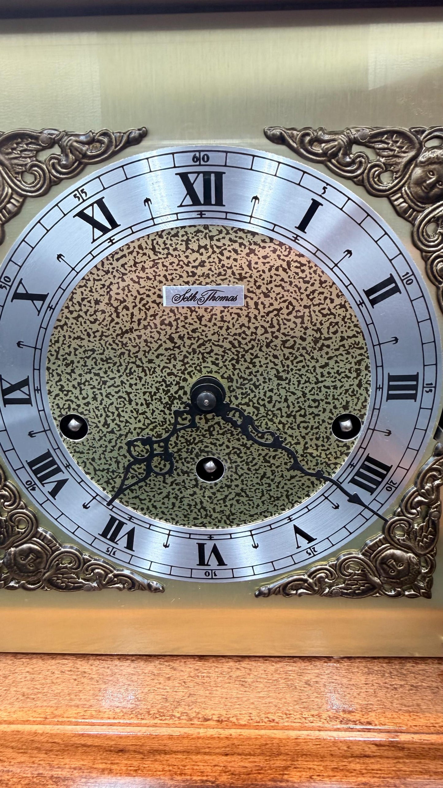 Seth Thomas Legacy IV Westminster Chime Mantel Clock