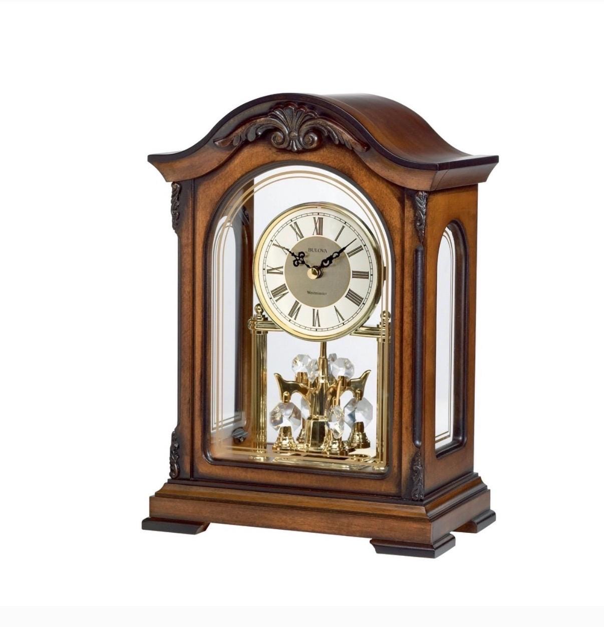 Bulova Durant B1845 Mantel Clock – New in Box Westminster Chime