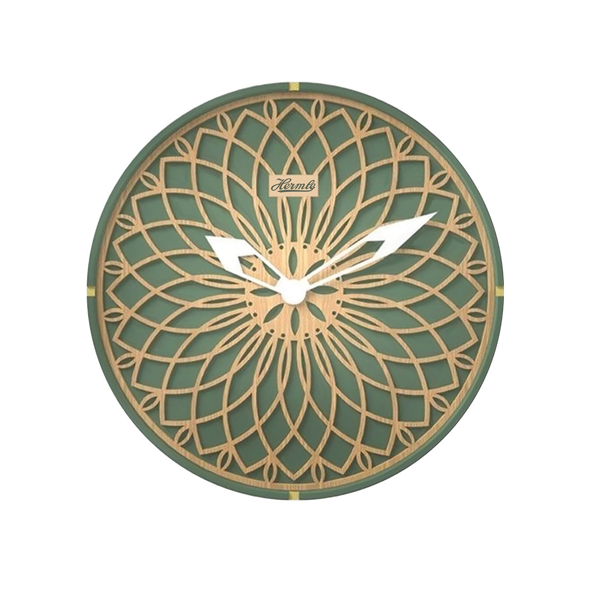 Hermle DAHLIA clock in green