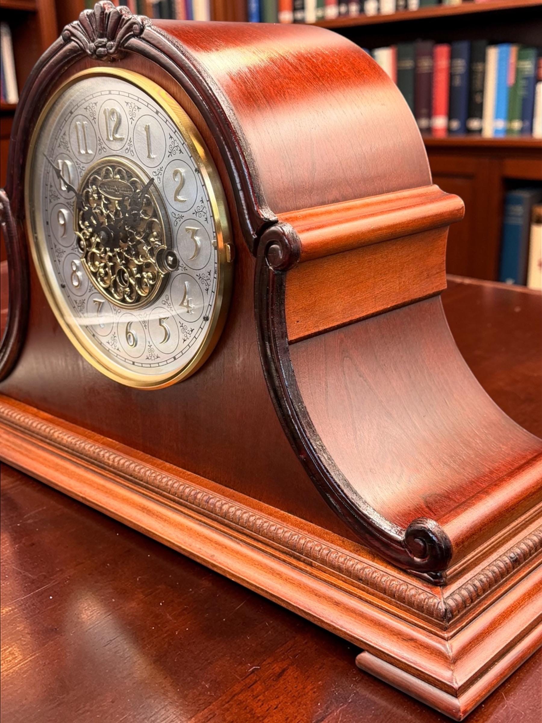 Howard Miller Patrick Mantel Clock Kieninger Westminster Chime Mechanical Working