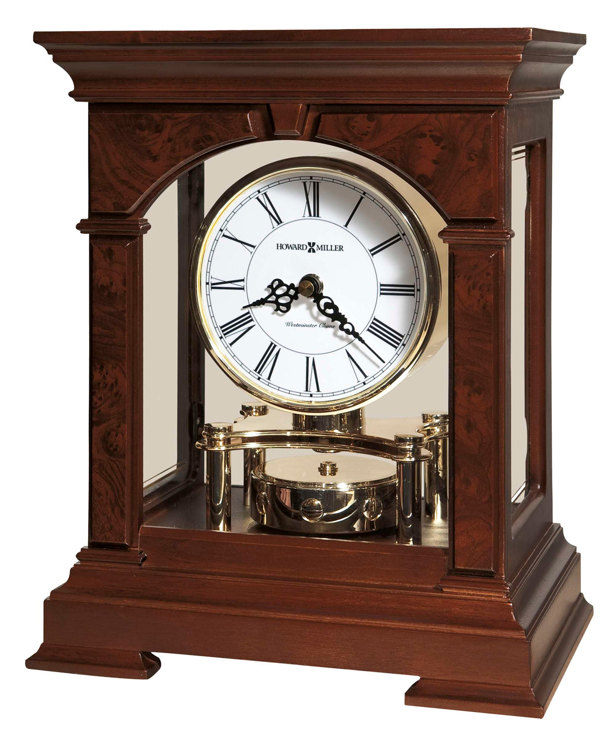 Howard Miller Statesboro Mantel Clock 635167 - manufacturer view 2