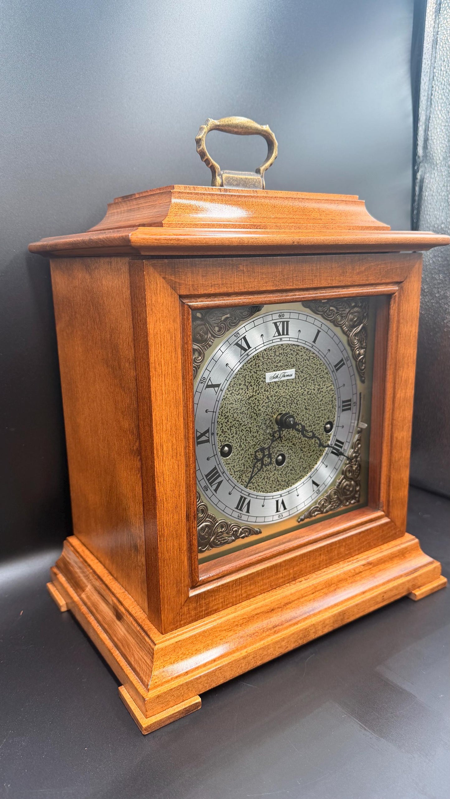 Seth Thomas Legacy IV Westminster Chime Mantel Clock