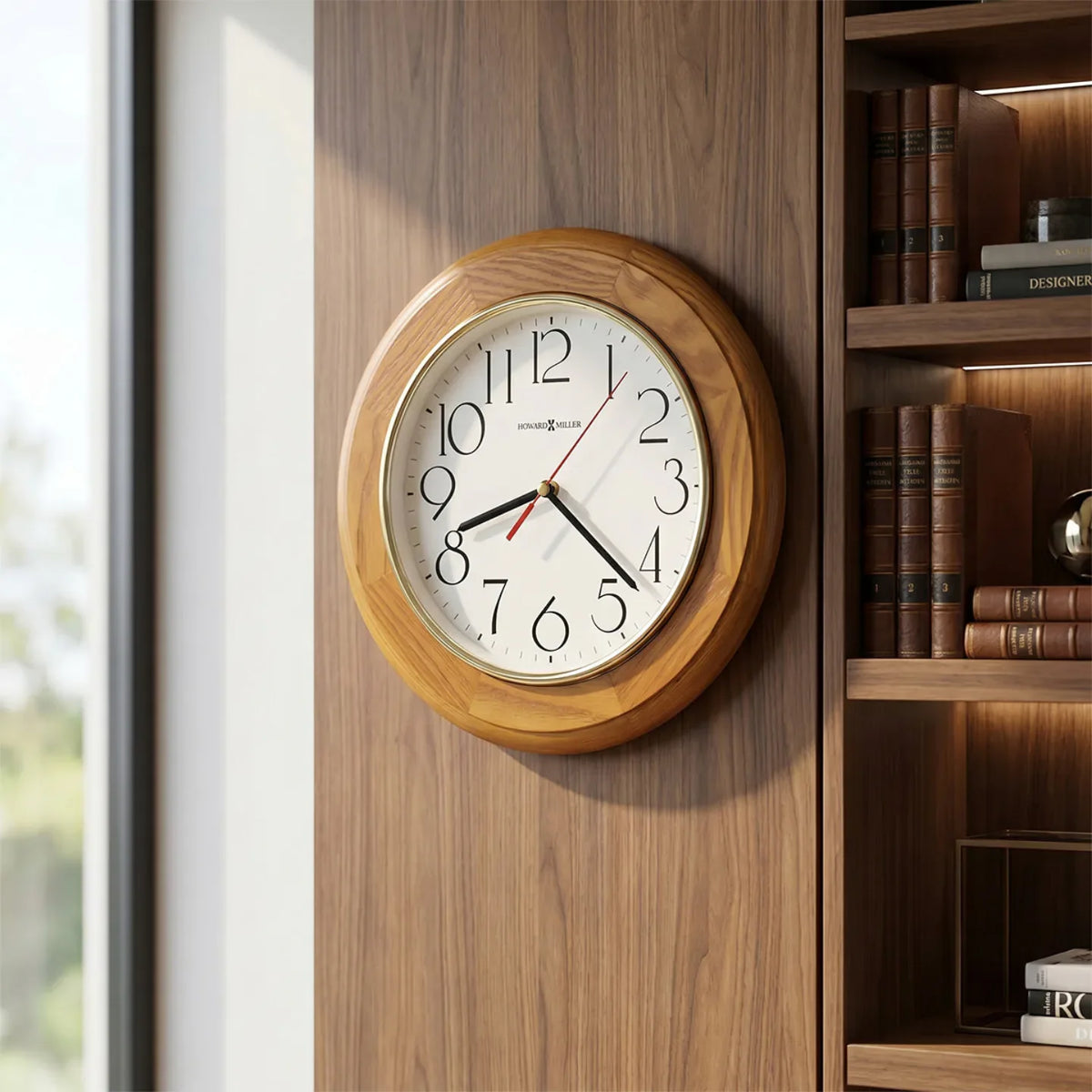 Howard Miller Grantwood Wall Clock 620174 - manufacturer view 2