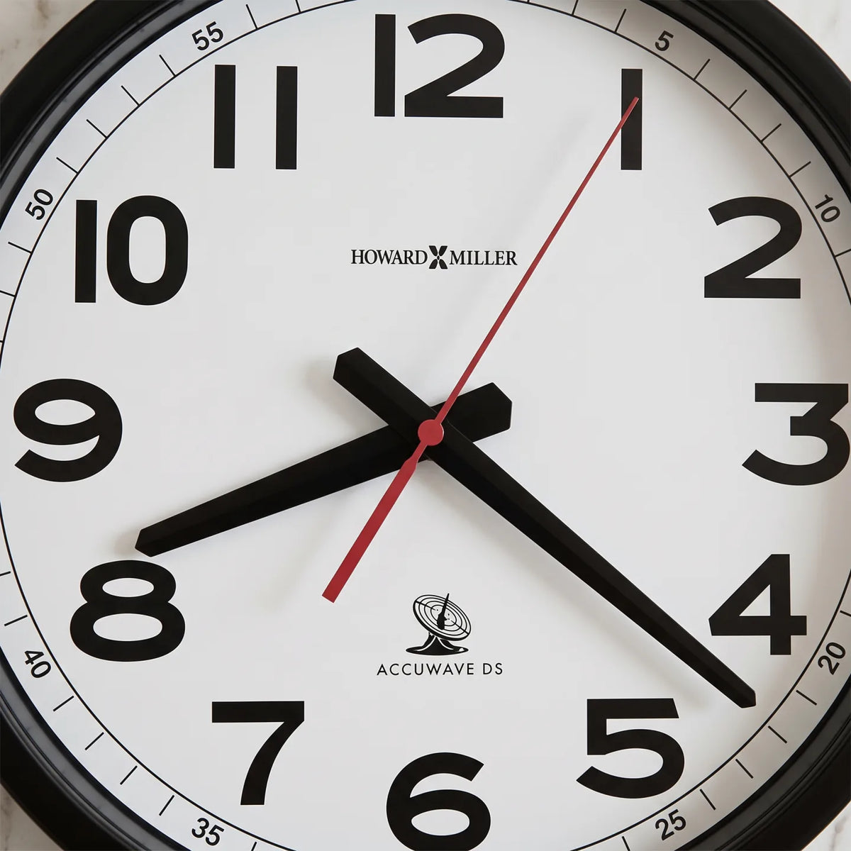 Howard Miller Accuwave II Wall Clock 625205 - manufacturer view 3
