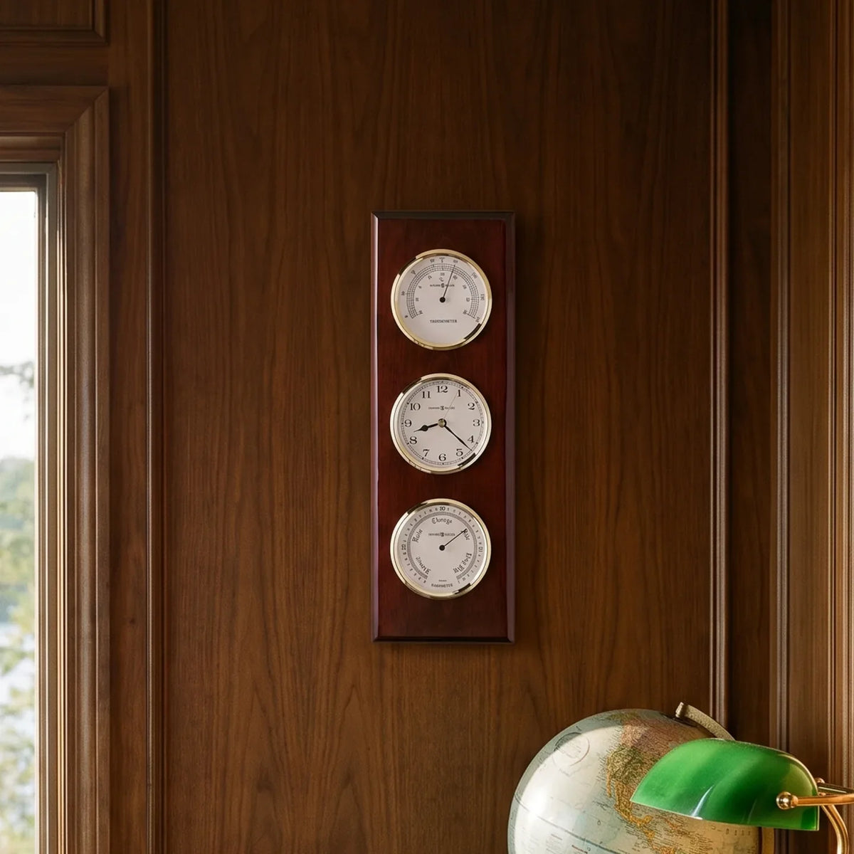 Howard Miller Shore Station Wall Clock 625249 - manufacturer view 2
