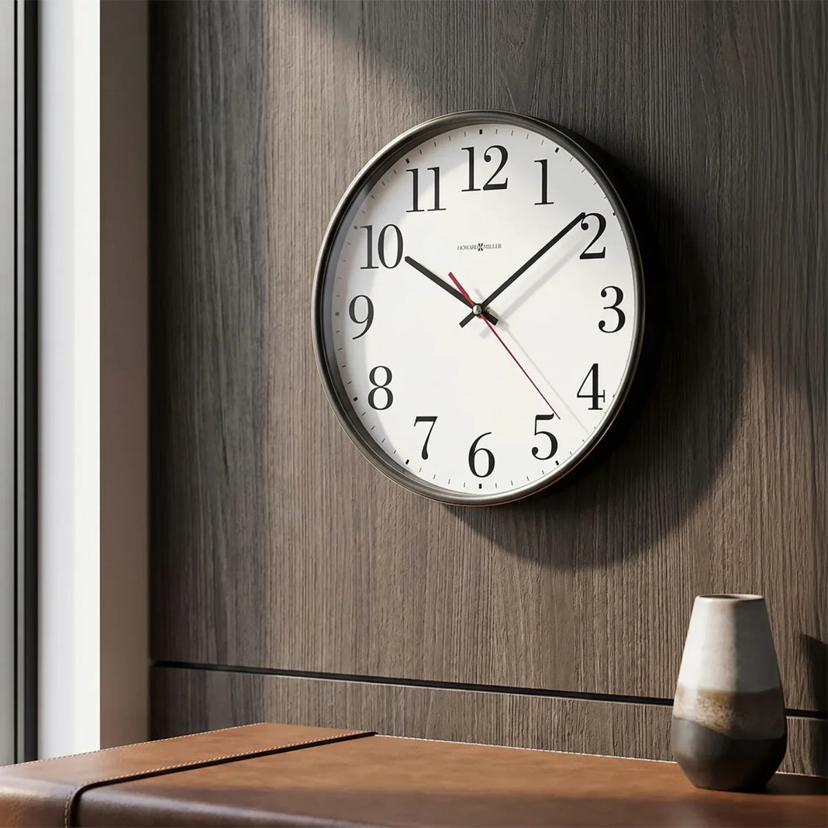 Howard Miller Office Mate Wall Clock 625254 - manufacturer view 2