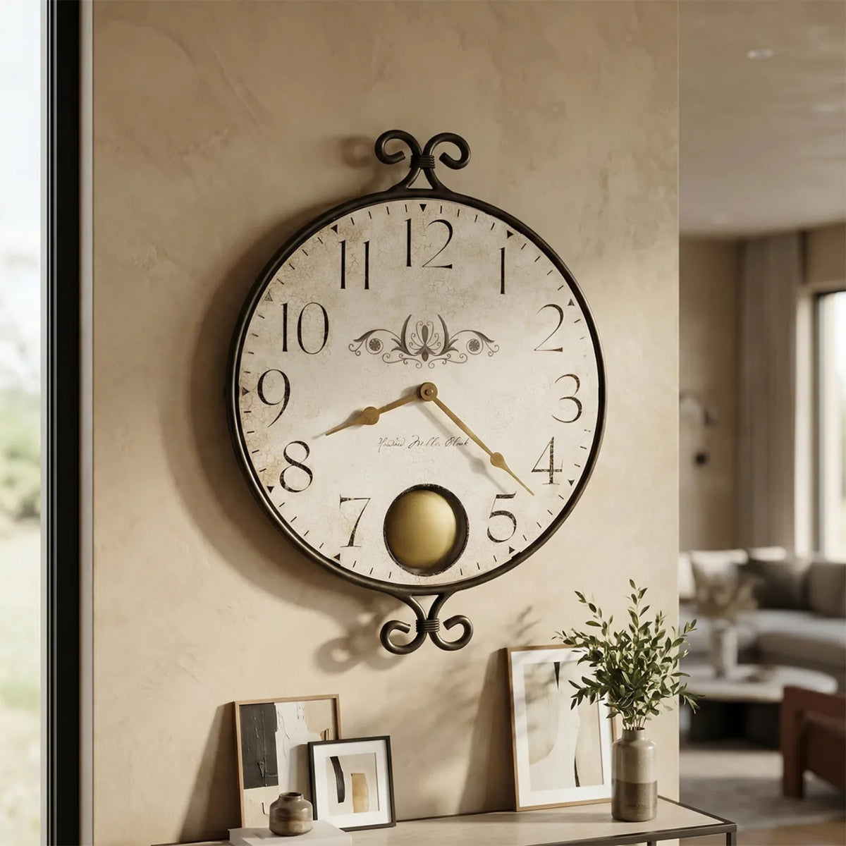 Howard Miller Randall Wall Clock 625350 - manufacturer view 2