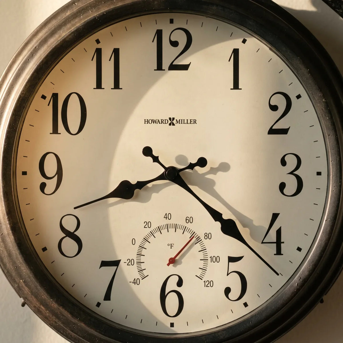 Howard Miller Luis Indoor/Outdoor Wall Clock 625358 - manufacturer view 3