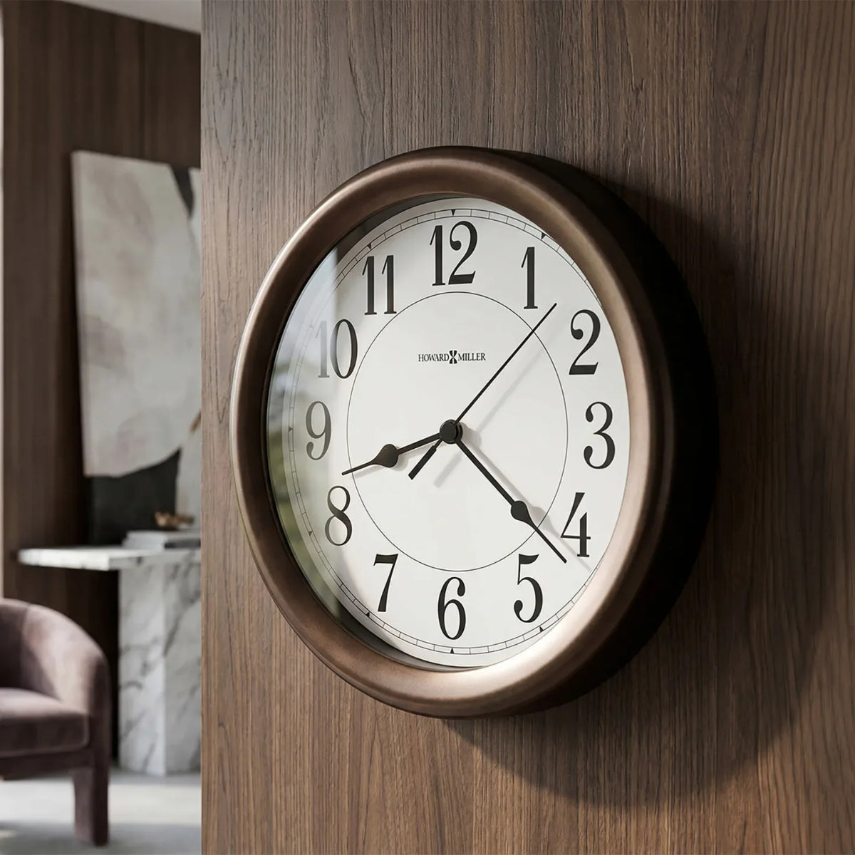 Howard Miller Virgo Wall Clock 625381 - manufacturer view 2