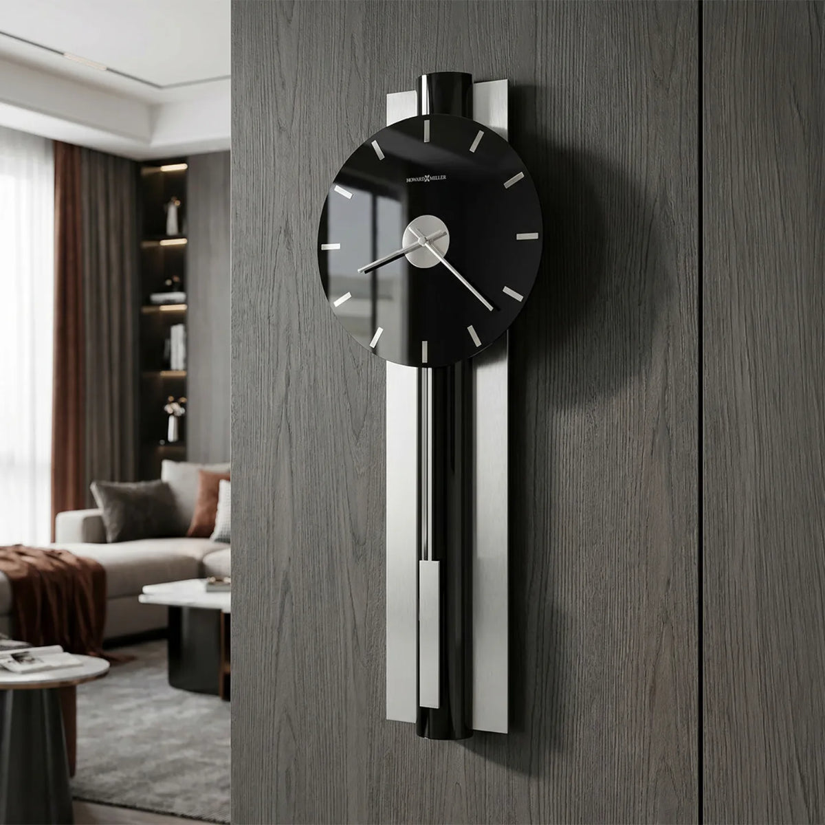 Howard Miller Hudson Wall Clock 625403 - manufacturer view 2