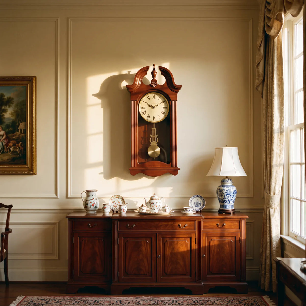Howard Miller Malia Wall Clock 625466 - manufacturer view 2