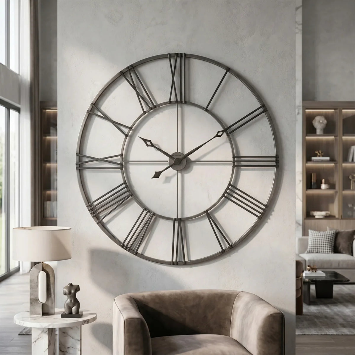 Howard Miller Stockton Wall Clock 625472 - manufacturer view 2