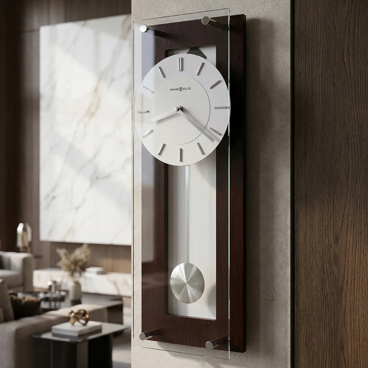 Howard Miller Emmett Wall Clock 625514 - manufacturer view 2