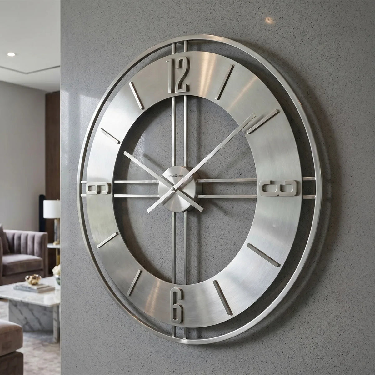 Howard Miller Stapleton Wall Clock 625520 - manufacturer view 2