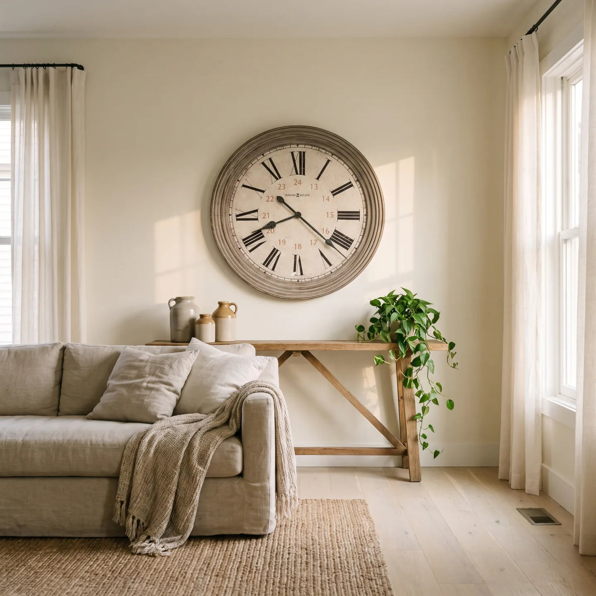 Howard Miller Nesto Wall Clock 625626 - manufacturer view 2