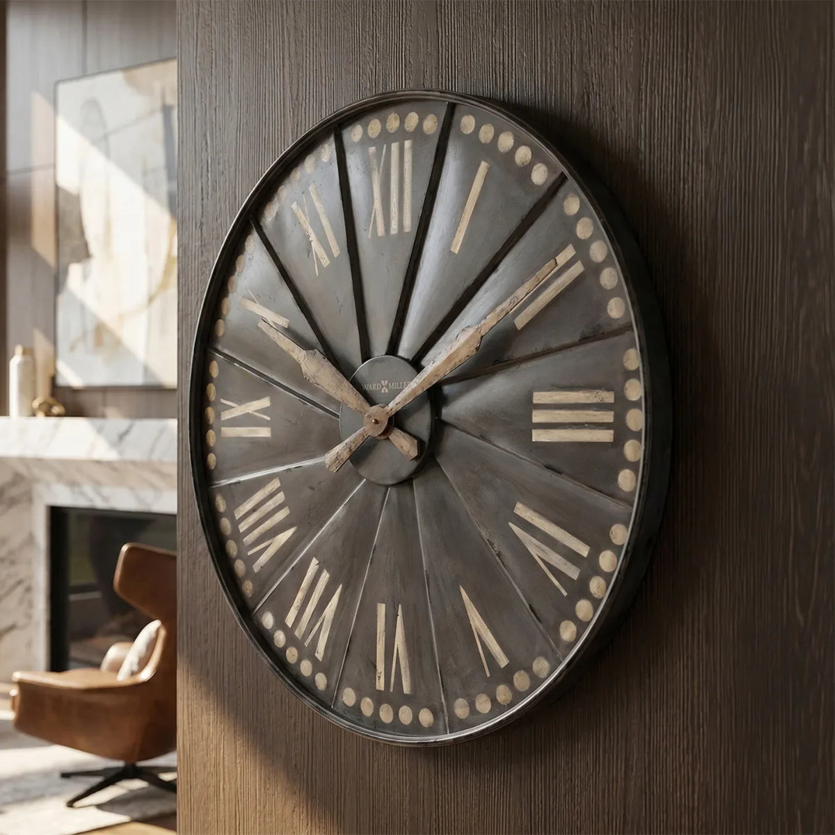 Howard Miller Stockard Wall Clock 625630 - manufacturer view 2