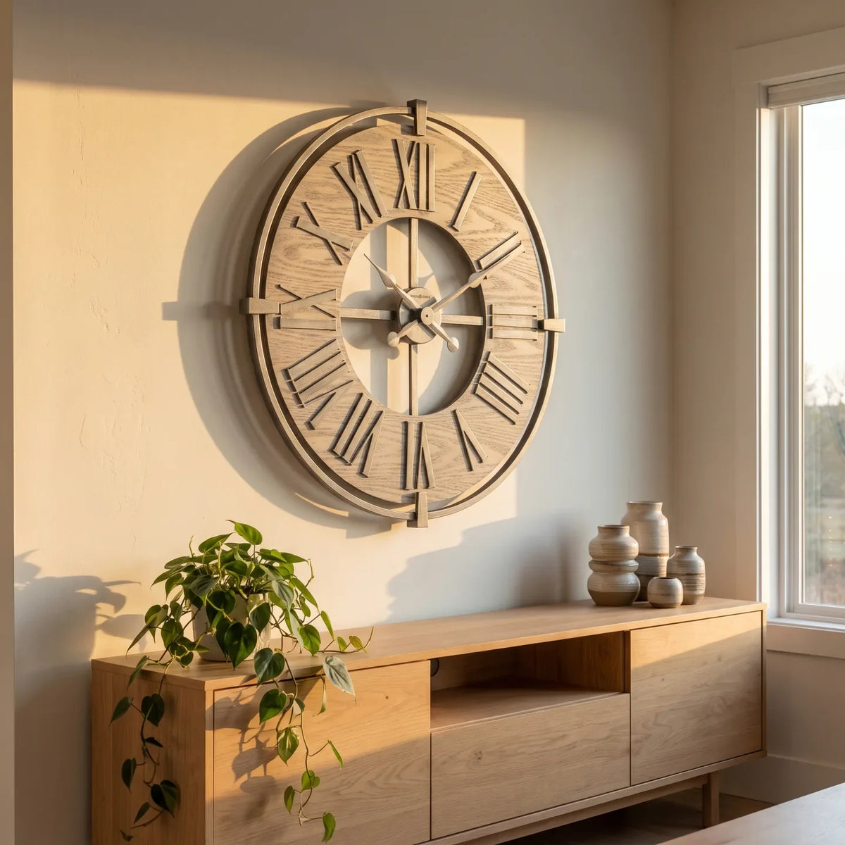 Howard Miller Eli Wall Clock 625646 - manufacturer view 2