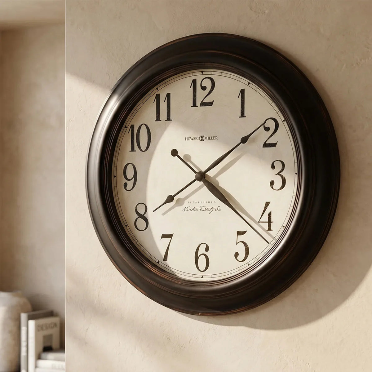 Howard Miller Ashby Wall Clock 625648 - manufacturer view 2