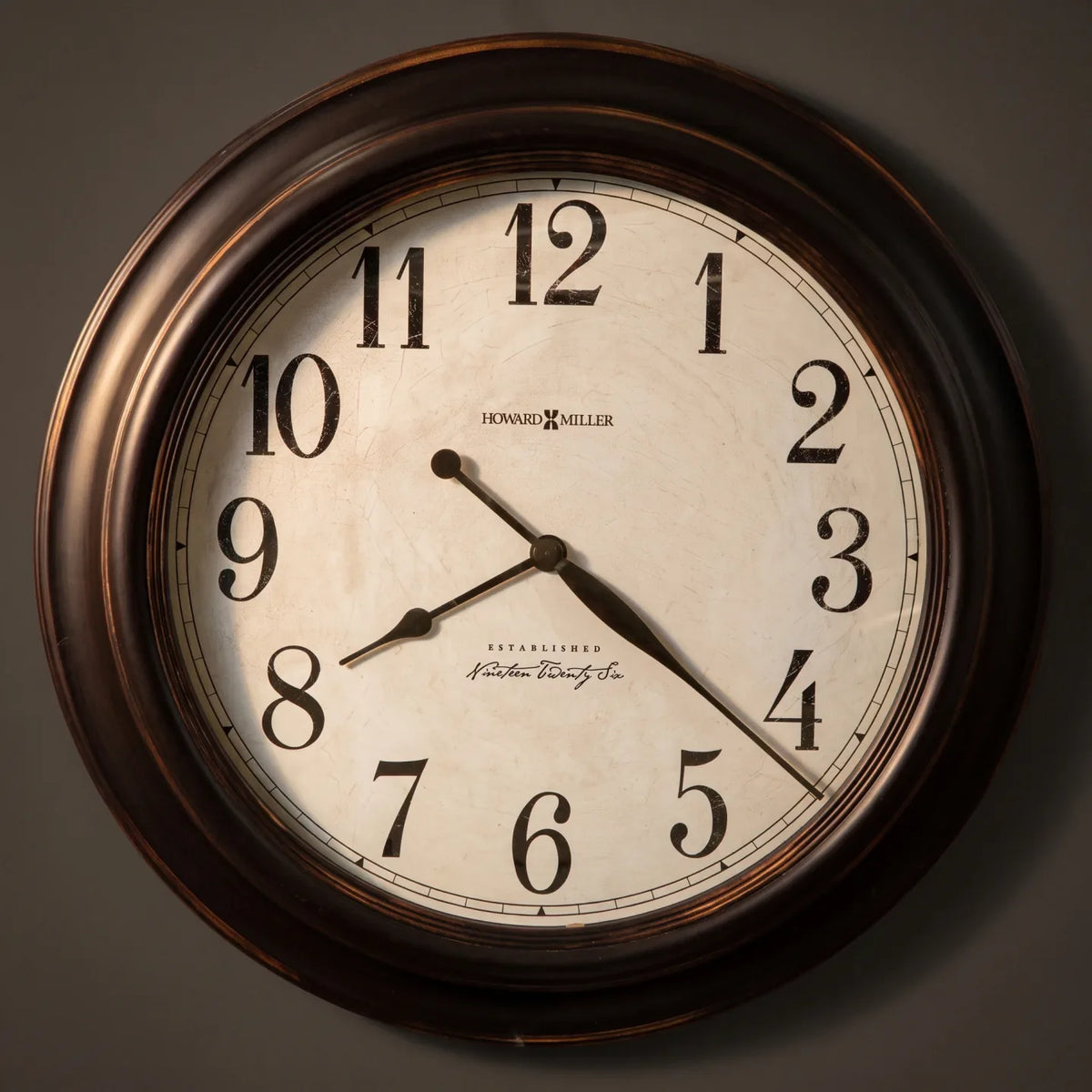 Howard Miller Ashby Wall Clock 625648 - manufacturer view 3