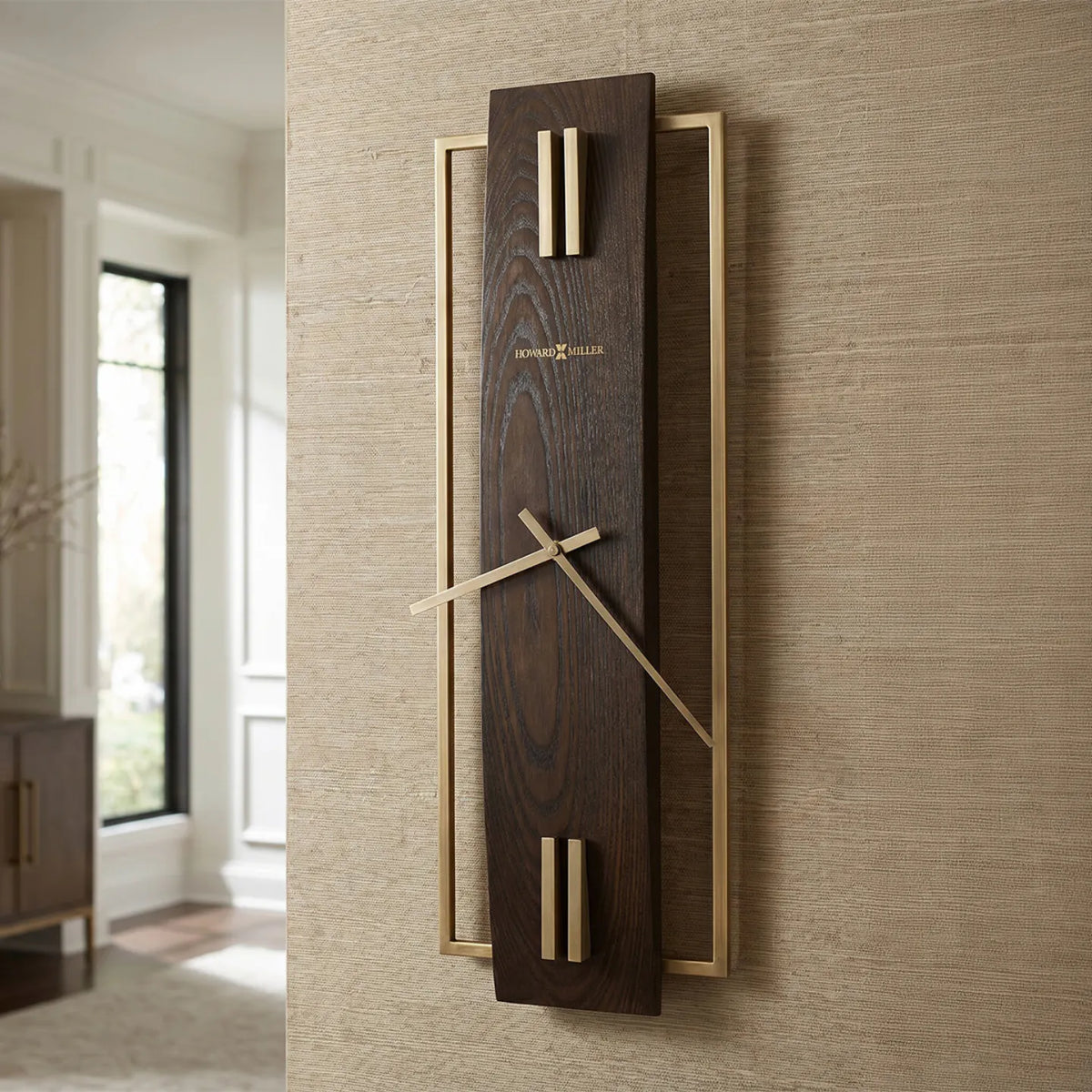 Howard Miller Harwood II Wall Clock 625741 - manufacturer view 2