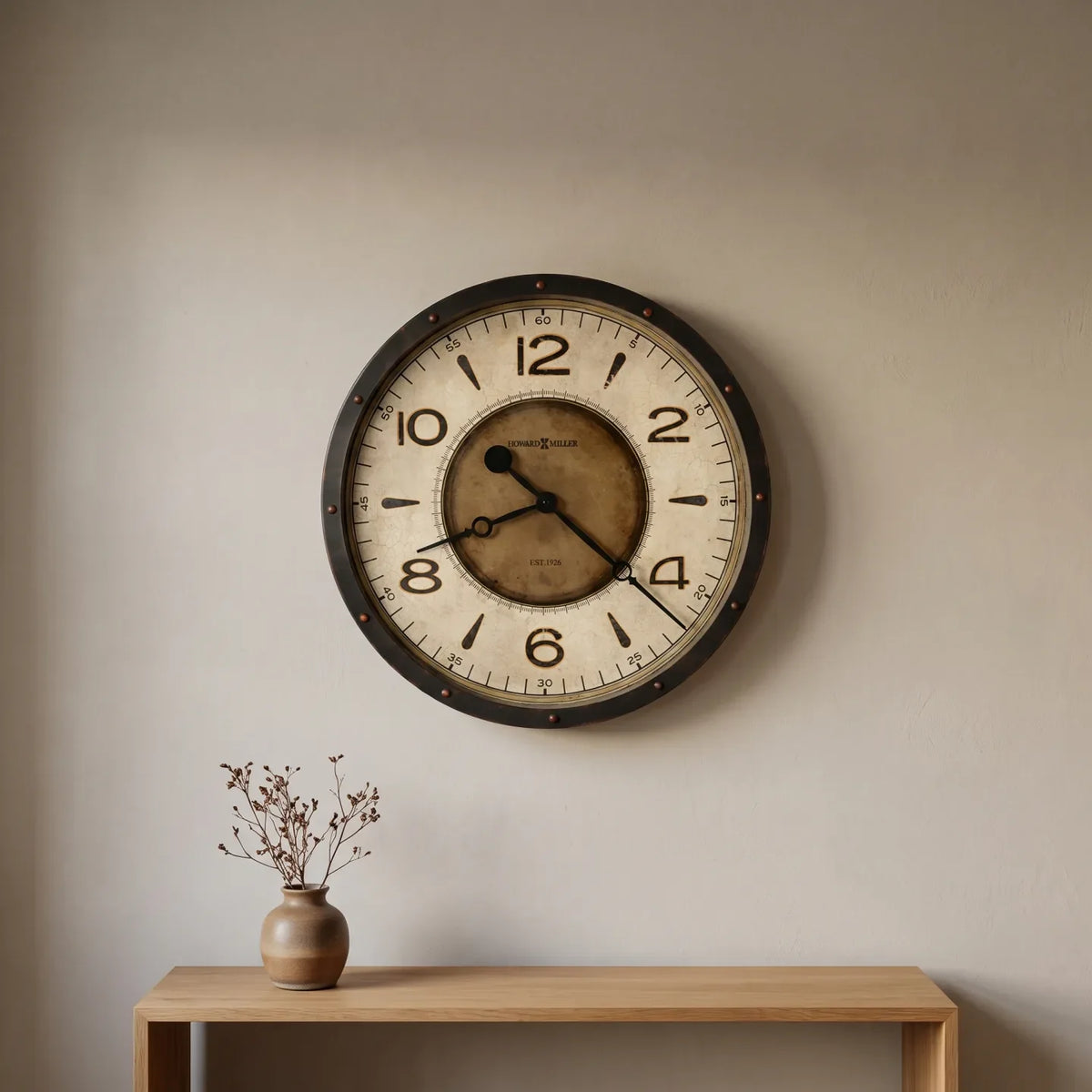 Howard Miller Kayden Gallery Wall Clock 625748 - manufacturer view 2