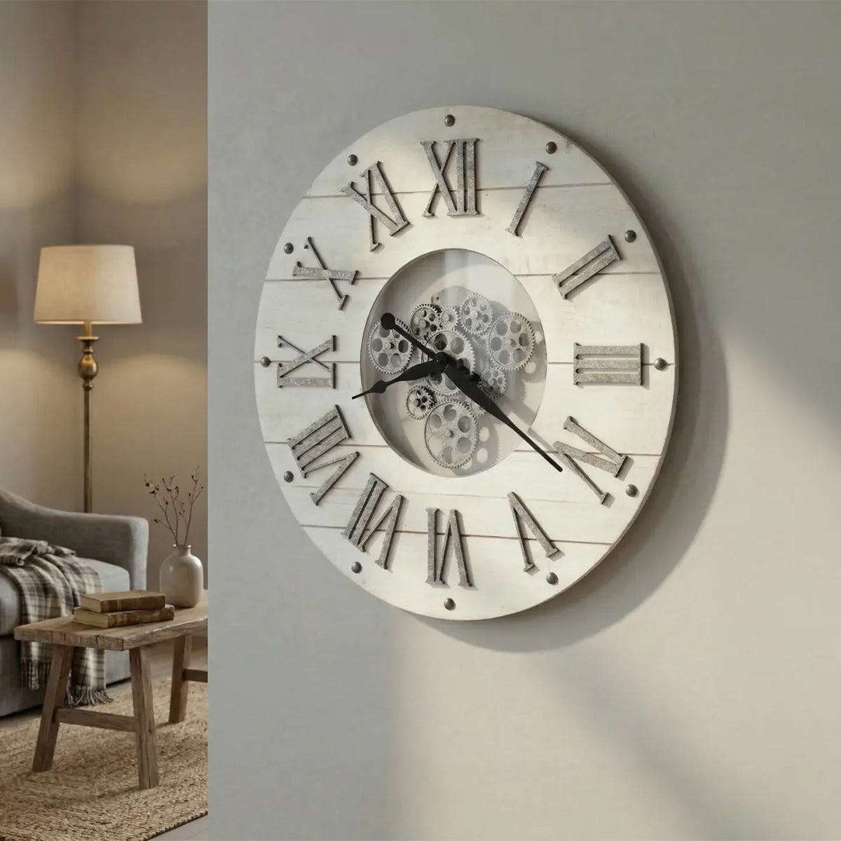 Howard Miller Sky Oversized Gallery Wall Clock 625765 - manufacturer view 2