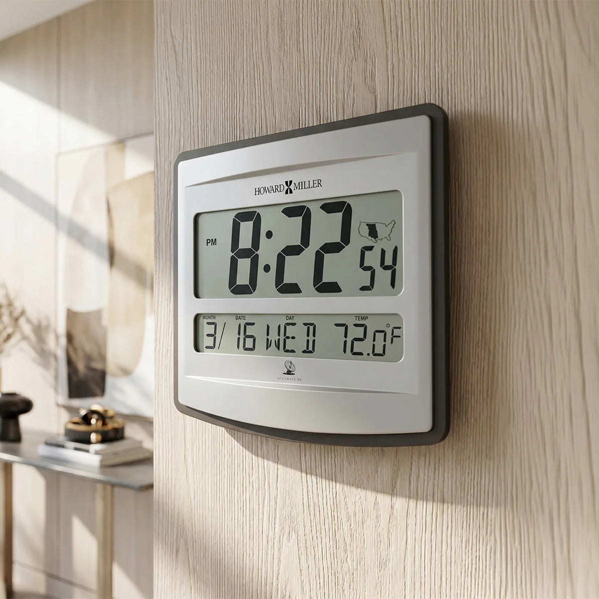 Howard Miller Nikita Wall Clock 625780 - manufacturer view 2