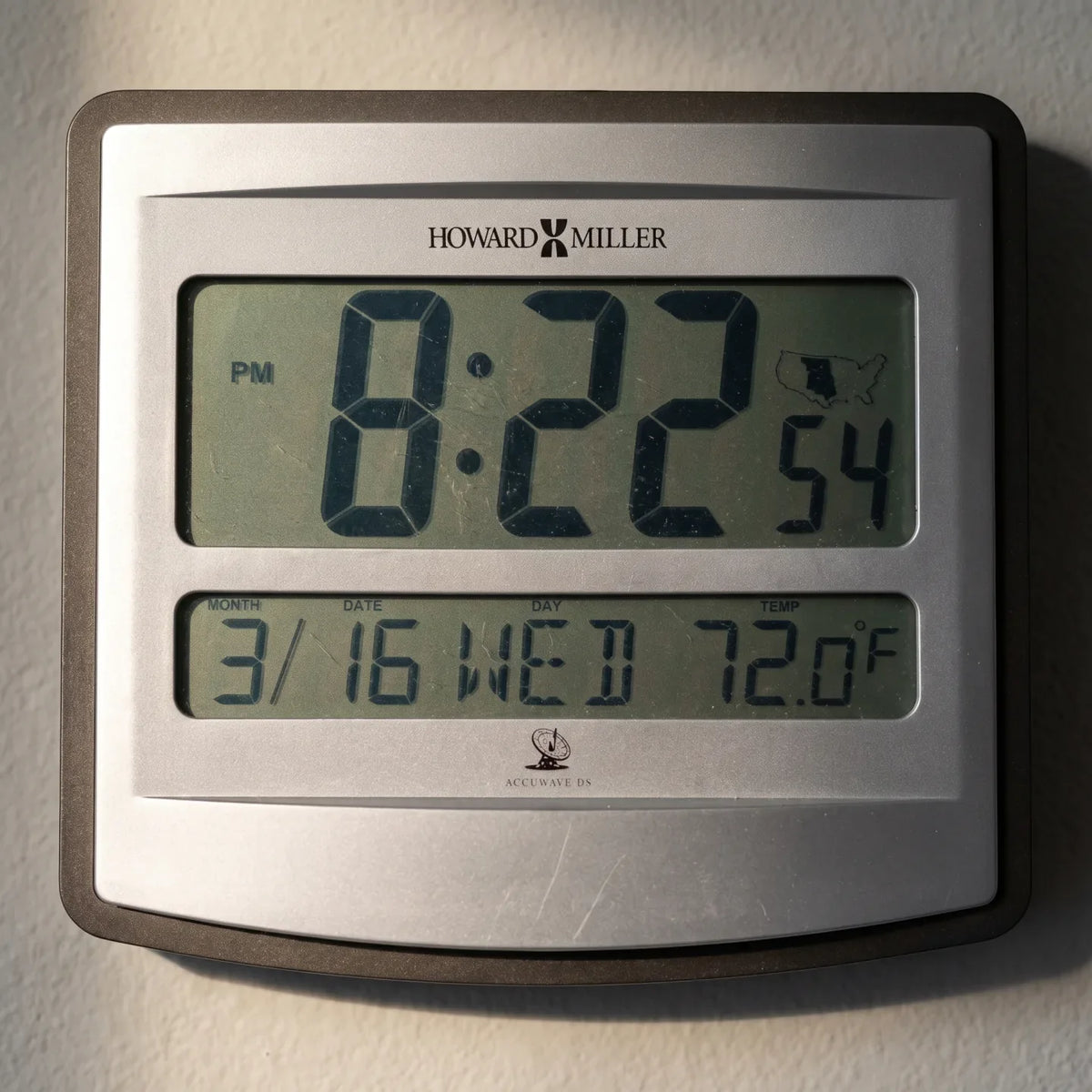 Howard Miller Nikita Wall Clock 625780 - manufacturer view 3