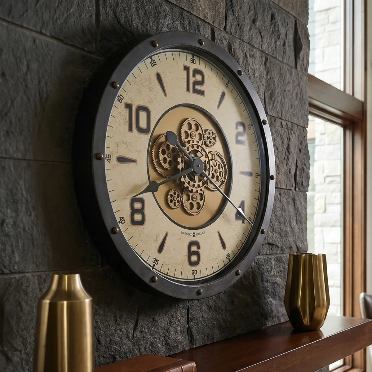 Howard Miller Garth Wall Clock 625787 - manufacturer view 2