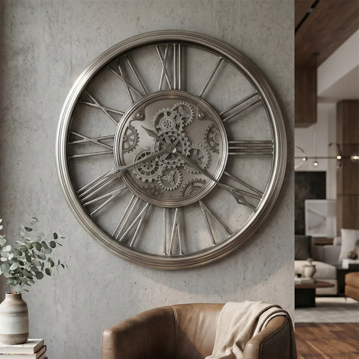 Howard Miller Rafe Wall Clock 625789 - manufacturer view 2