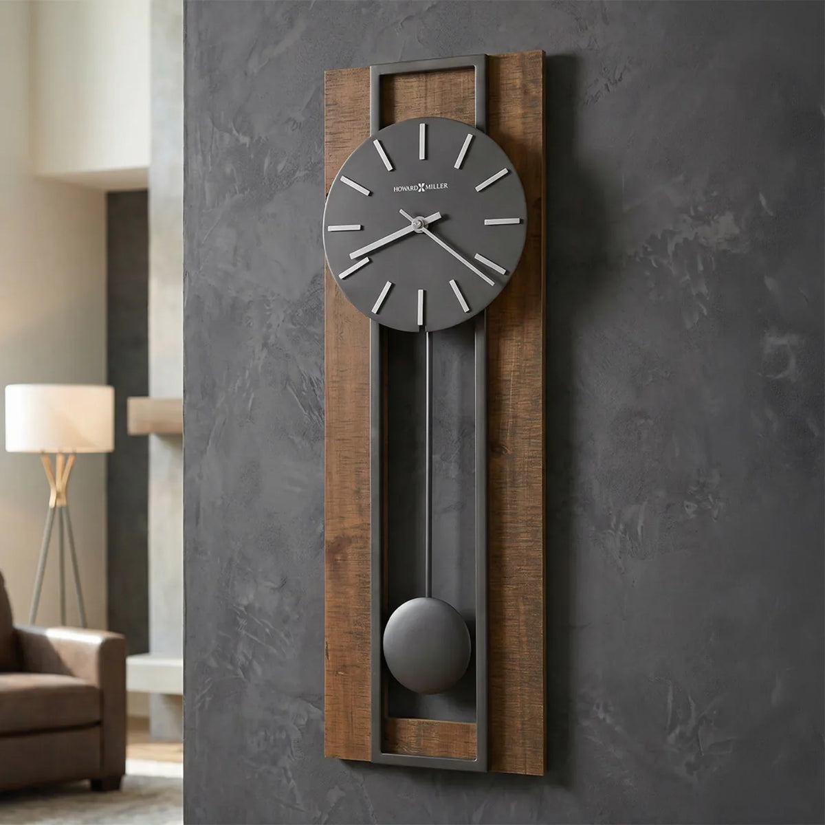 Howard Miller Zion Wall Clock 625799 - manufacturer view 2