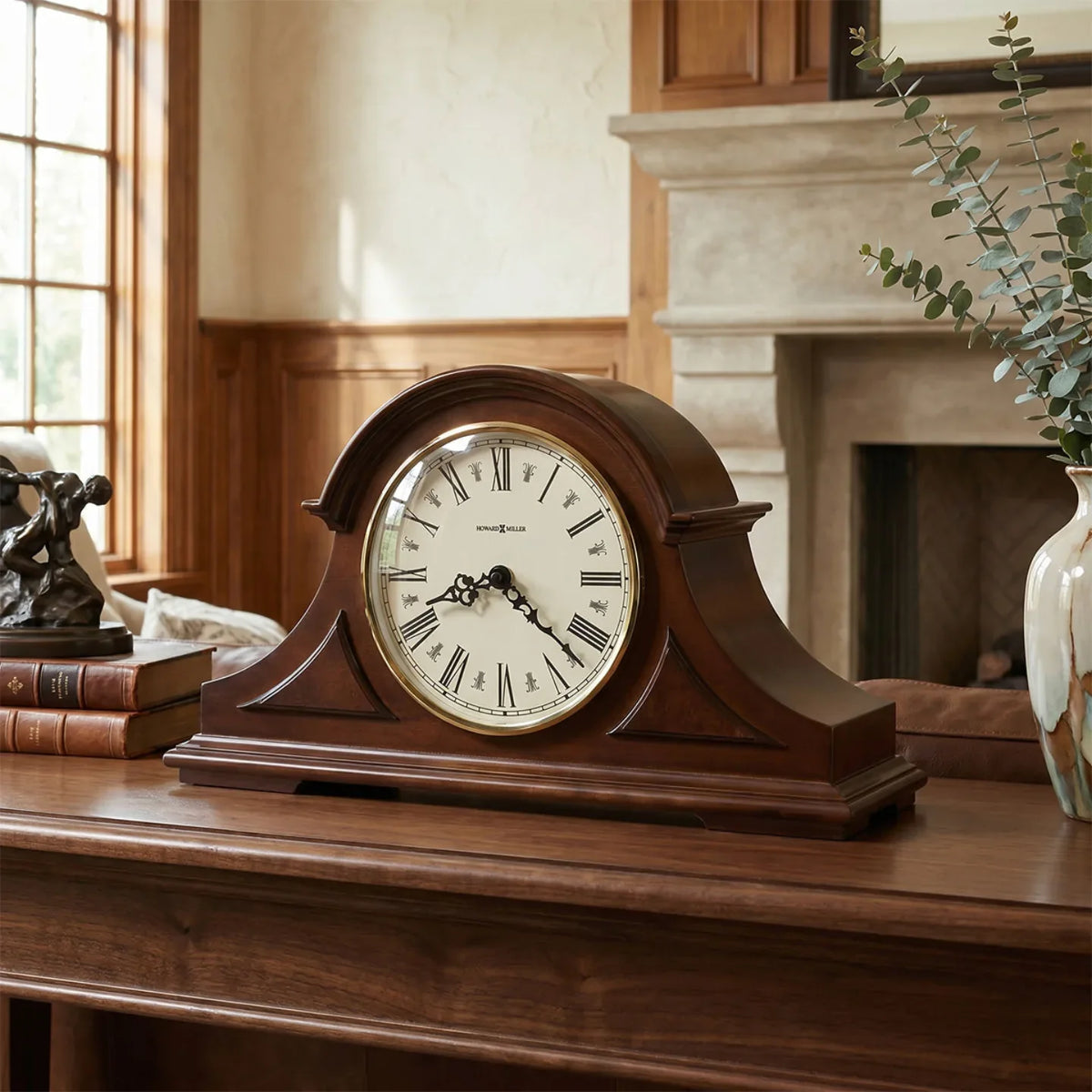Howard Miller Burton II Mantel Clock 635107 - manufacturer view 2