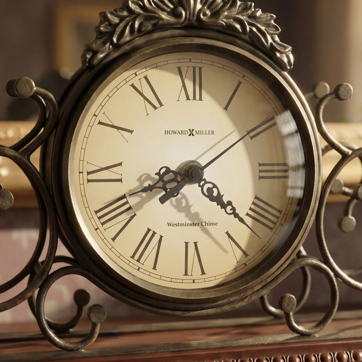 Howard Miller Adelaide Mantel Clock 635130 - manufacturer view 3