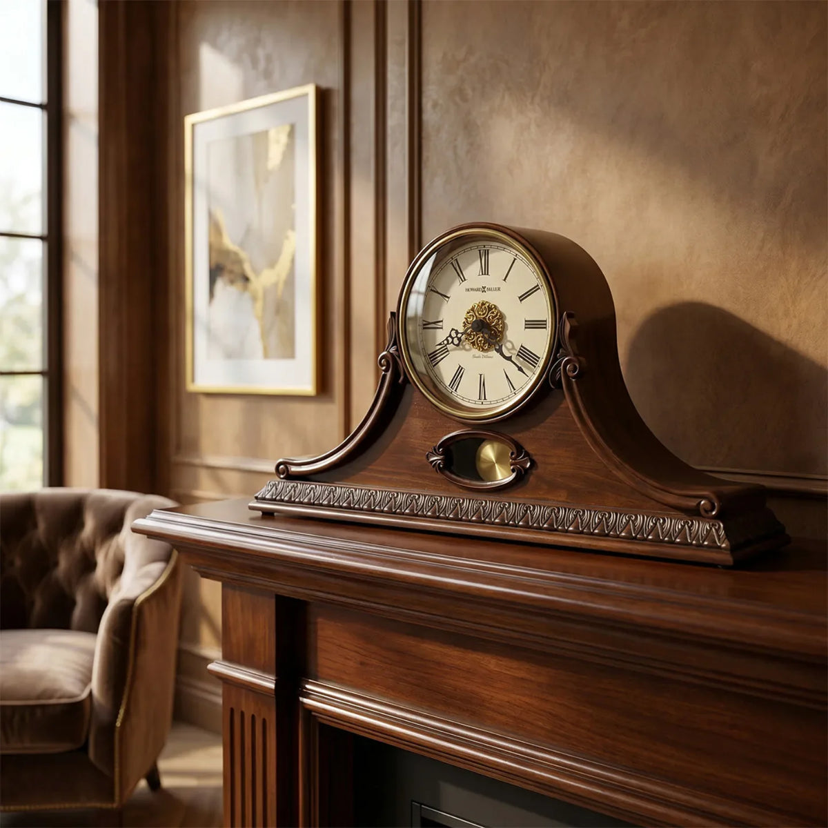 Howard Miller Andrea Mantel Clock 635144 - manufacturer view 2