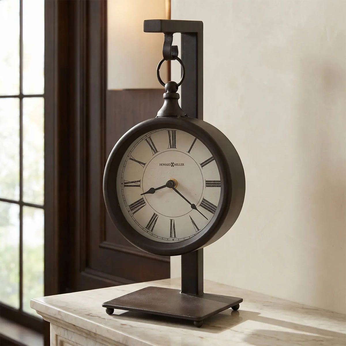 Howard Miller Loman Mantel Clock 635200 - manufacturer view 2